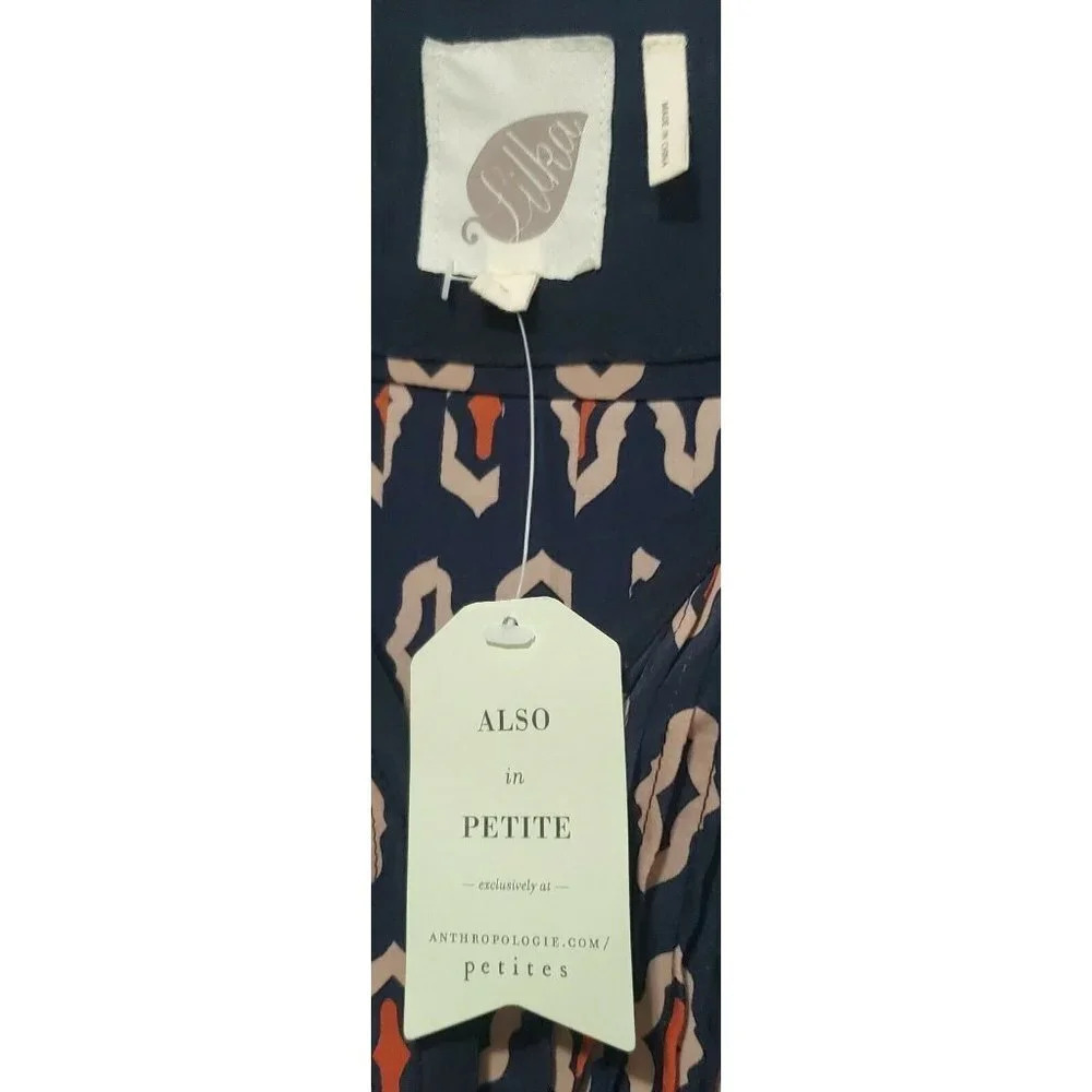 ANTHROPOLOGIE LILKA Samedi Geometric Crop Romper Jumper NWT - Picture 8 of 8